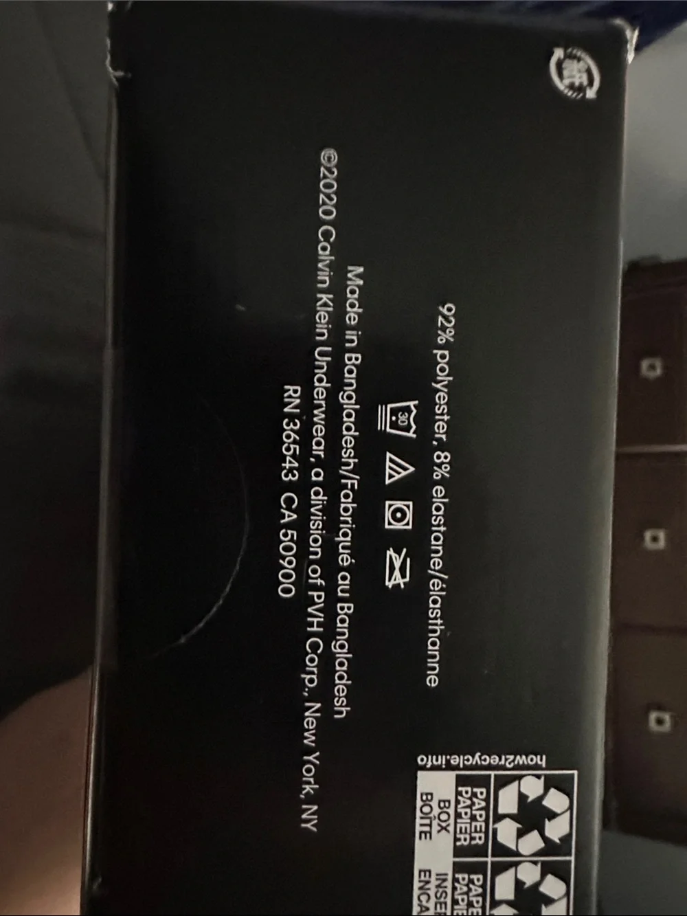 Calvin Klein pack microfiber